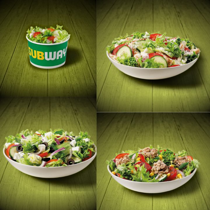 Subway Available Salads