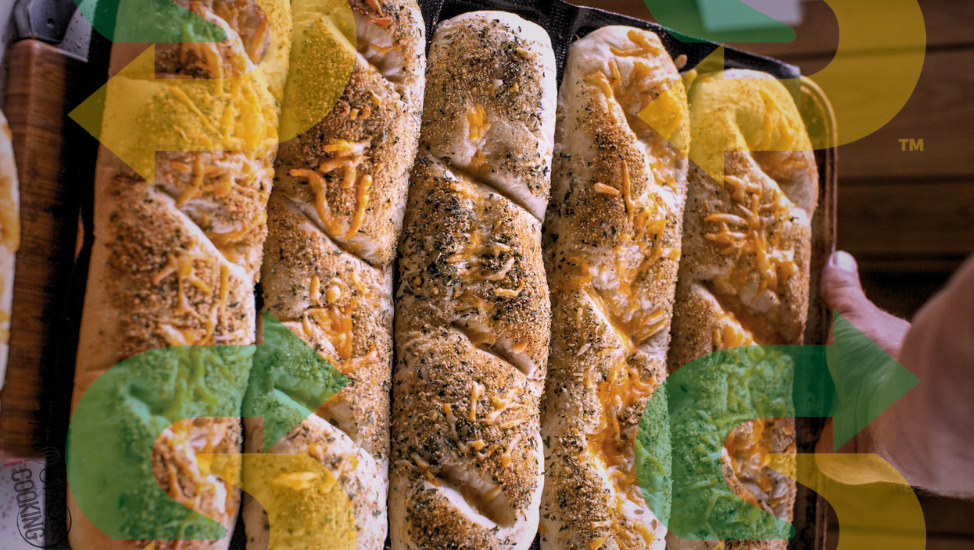 Italian Herbs and Cheese Bread - Subway Bread Choices
