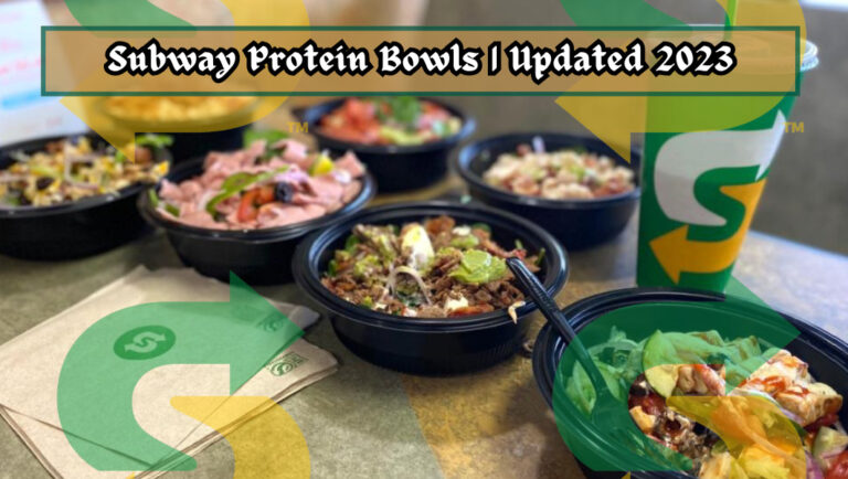 Subway Protein Bowl